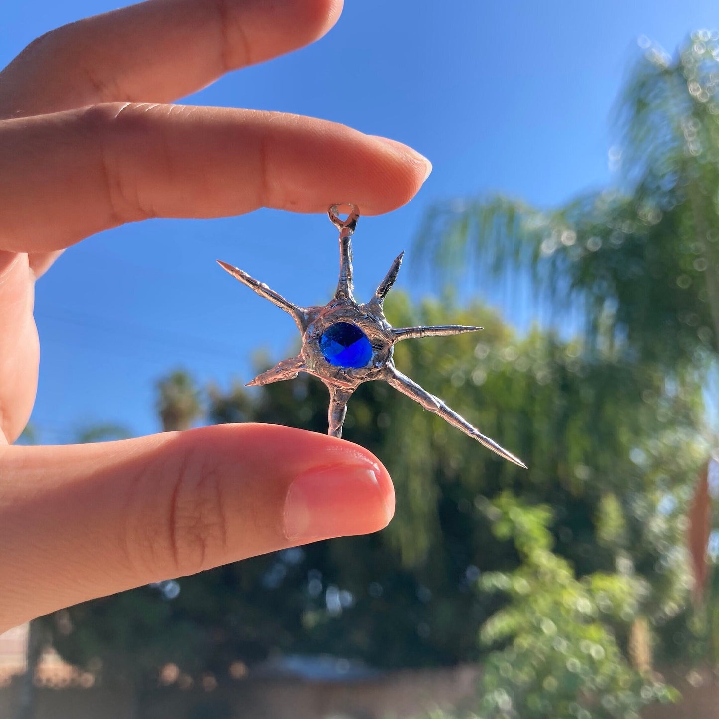 Star Brust Necklace | Lead Free