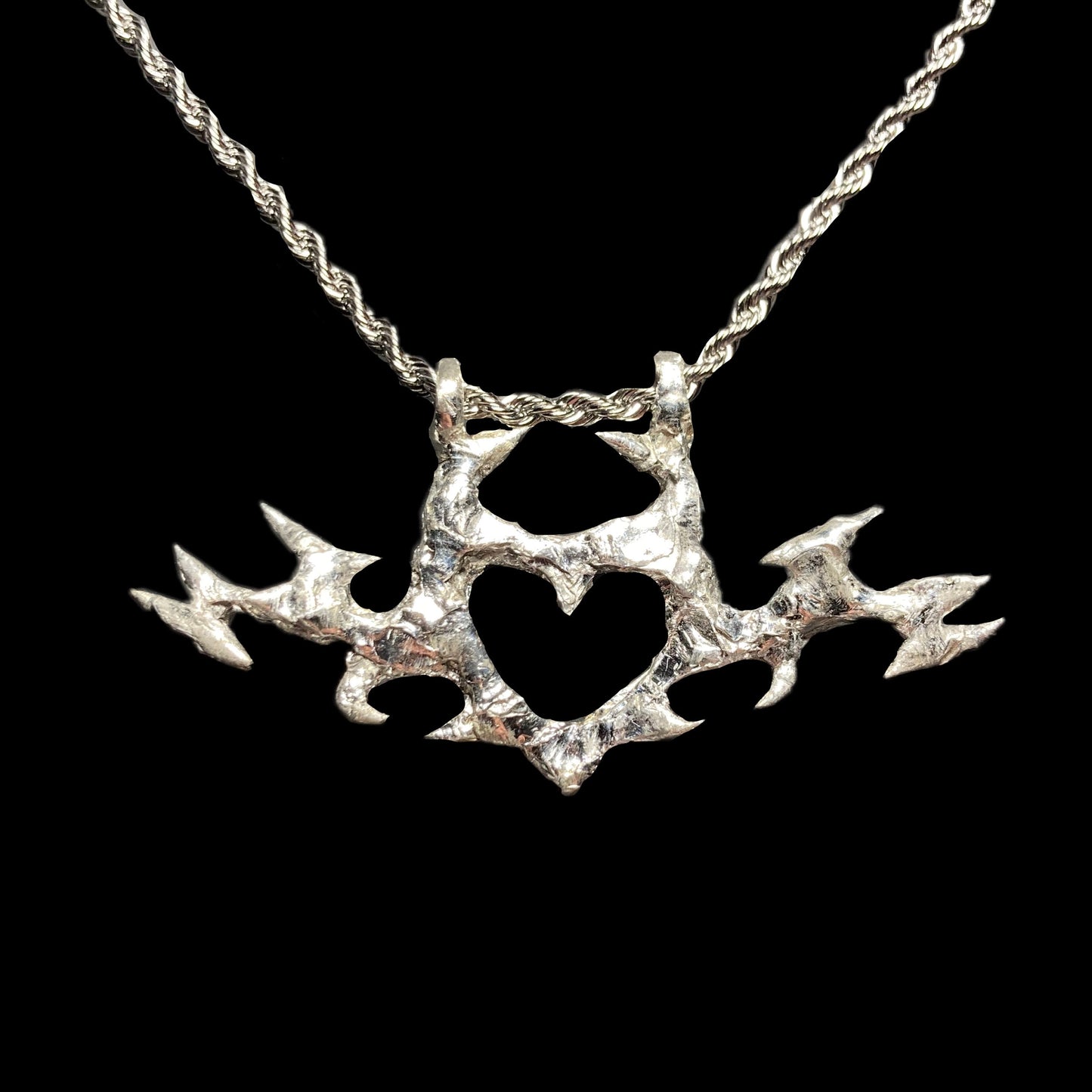 Tramp Stamp Heart Necklace Gift