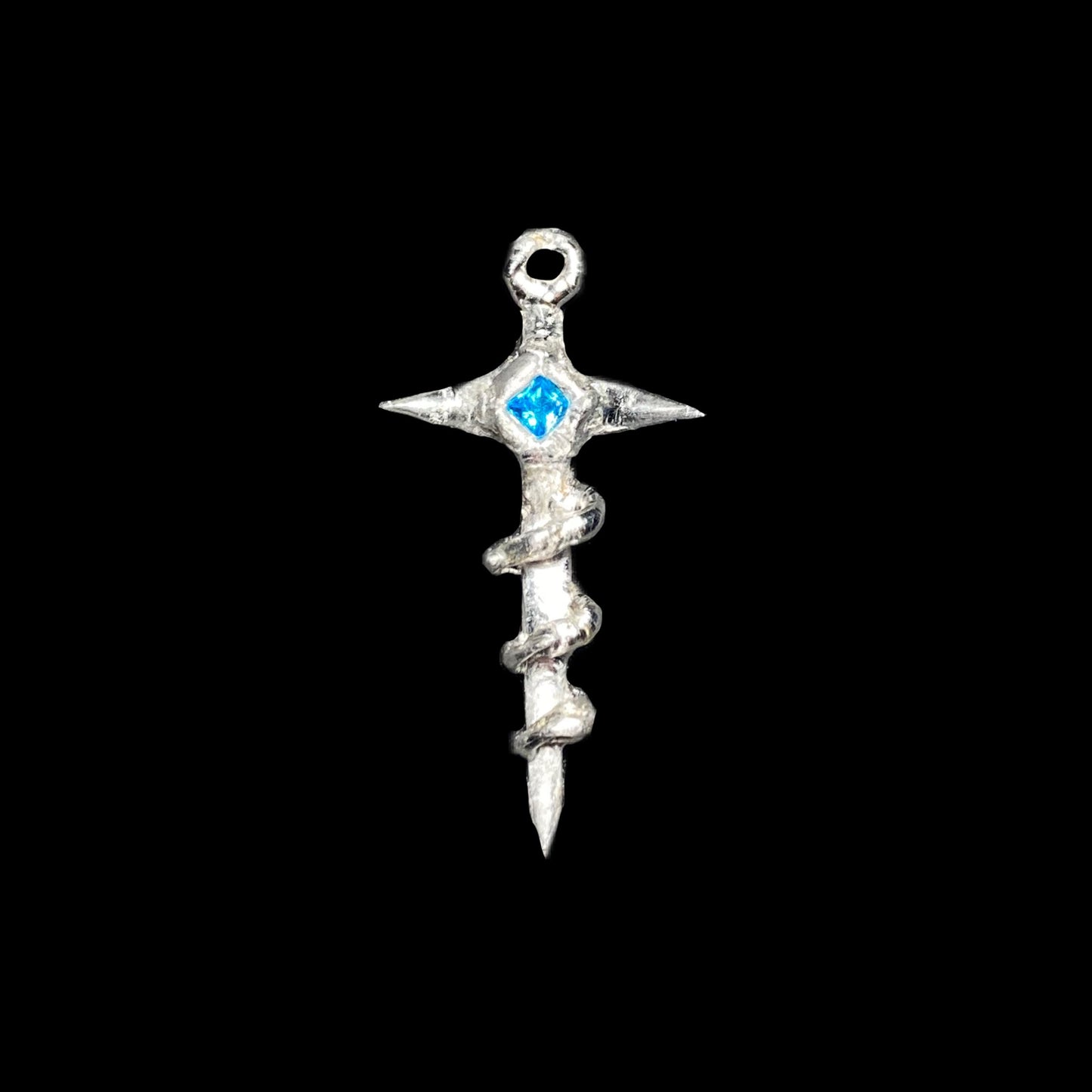 Mini Sword Necklace | Lead Free Solder