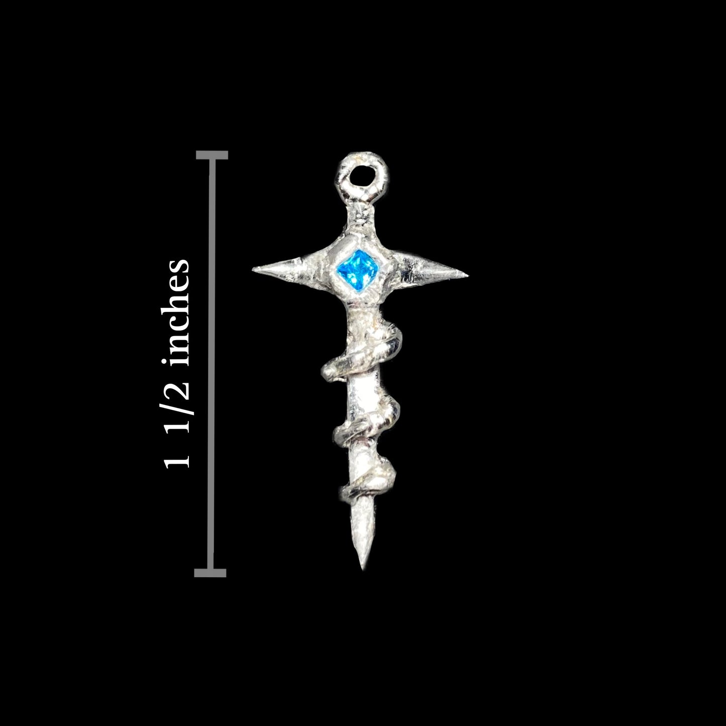 Mini Sword Necklace | Lead Free Solder