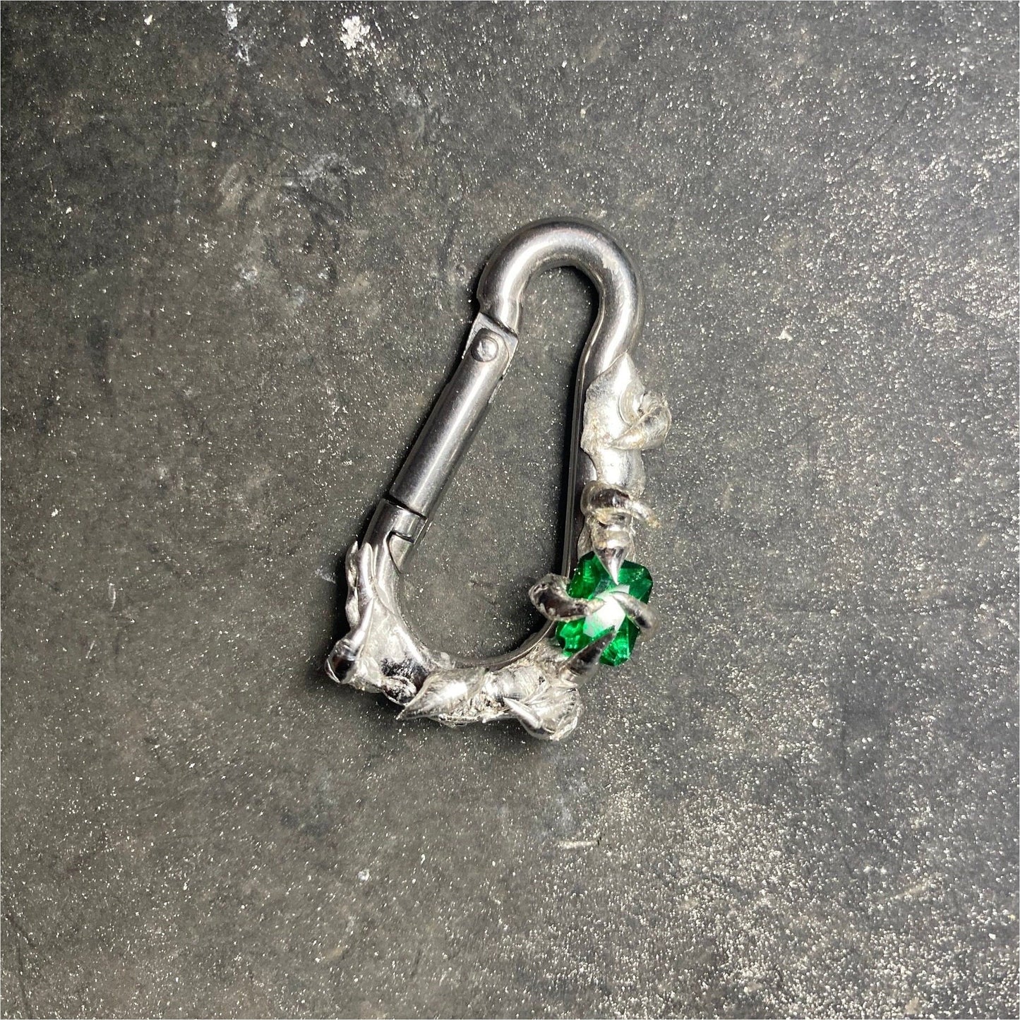 Soldered Gem Carabiner | Stainless Steel | Lead Free