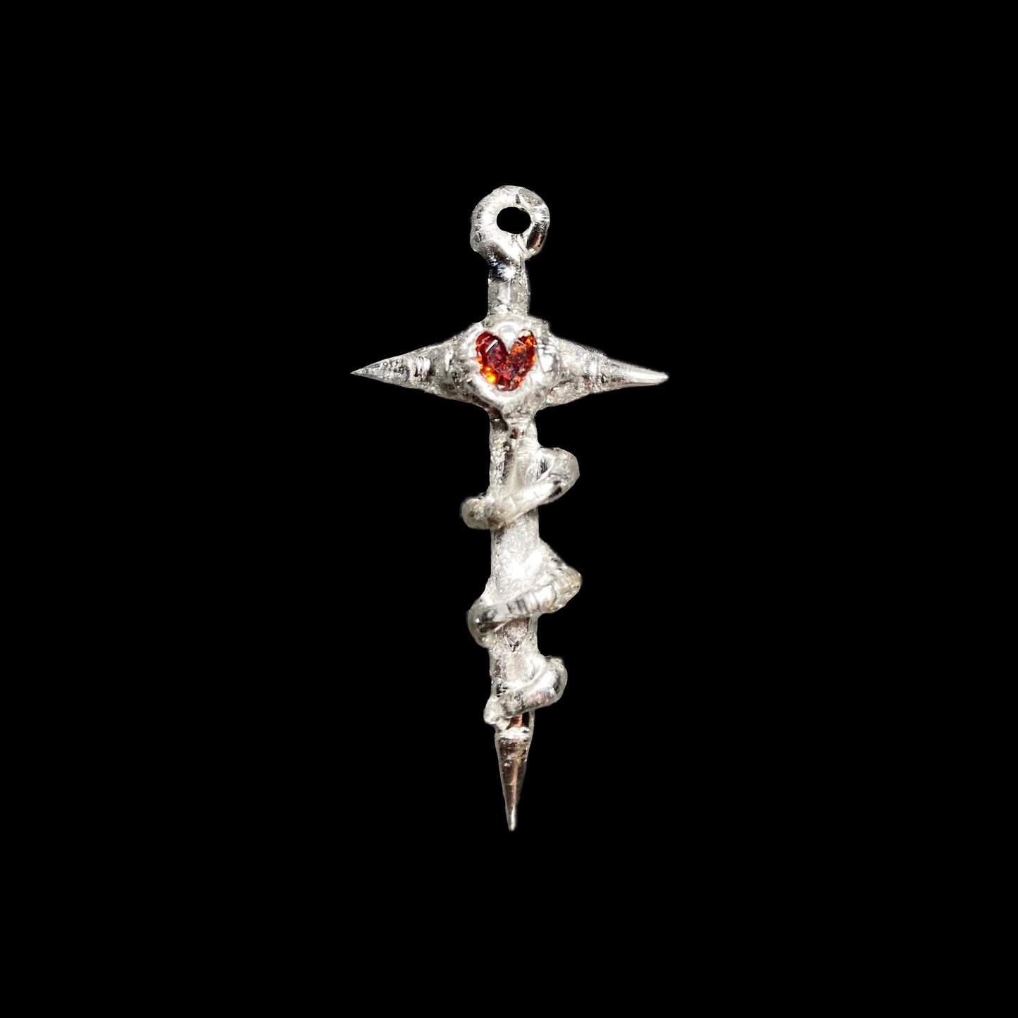 Heart Sword Necklace