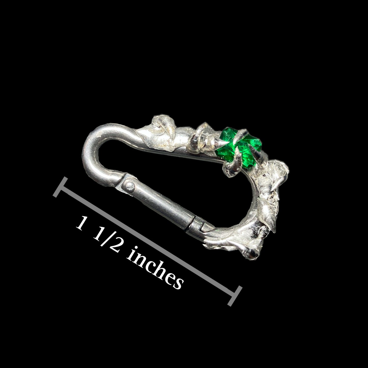 Soldered Gem Carabiner | Stainless Steel | Lead Free