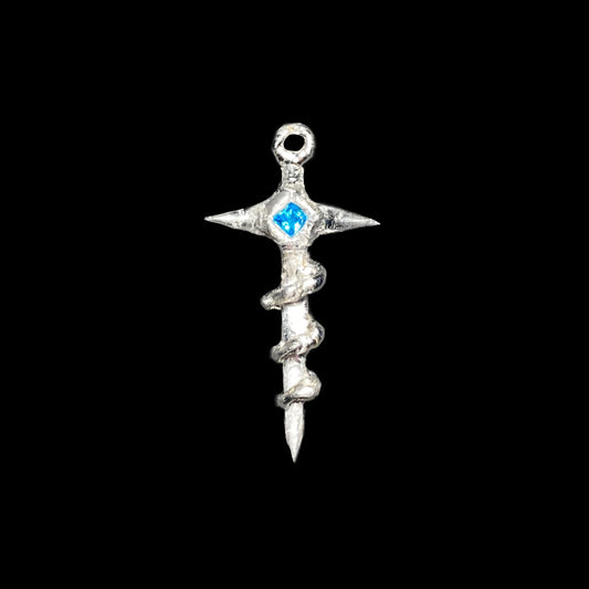 Mini Sword Necklace | Lead Free Solder