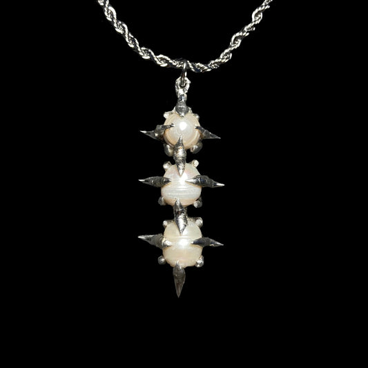 Pearl Spike Necklace