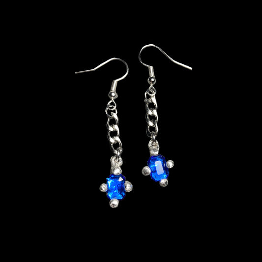 Drop Chain Earrings | Soldered Lead Free